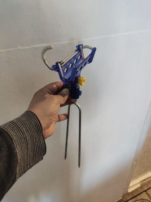 Удочка рыбалка  Подставка для удочки.