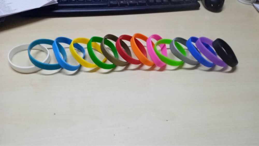 Браслетлар резинали силиконли