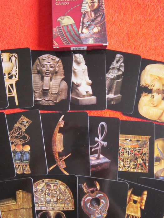cards muzeu Egipt 25 poze+informtii artefacte mormant Tutankhamon