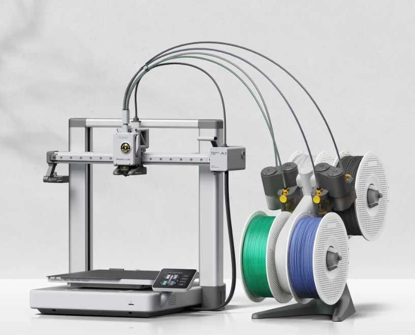 Imprimanta 3D BambuLab A1 printare 4 culori