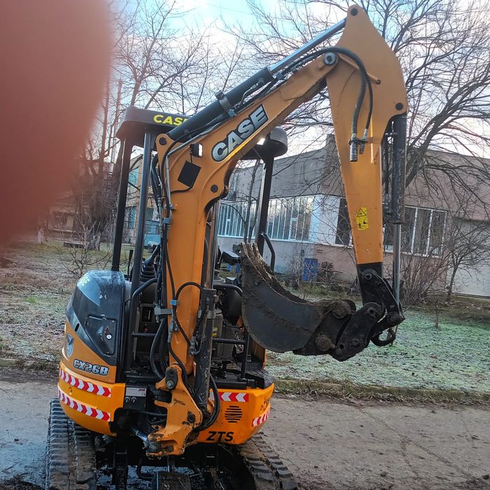 Vand miniexcavator CASE