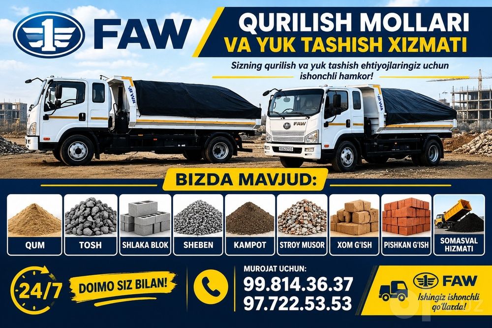 FAW samasuval  Xзмати siz uchun