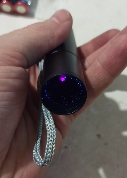 Ультрафиолетовый фонарик уф фонарь uv ультрафиолет лампа вуду вуда uf