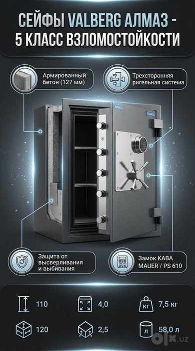 Продажа сейфов в Ташкенте seyf skladdan Сейф для хранения денег