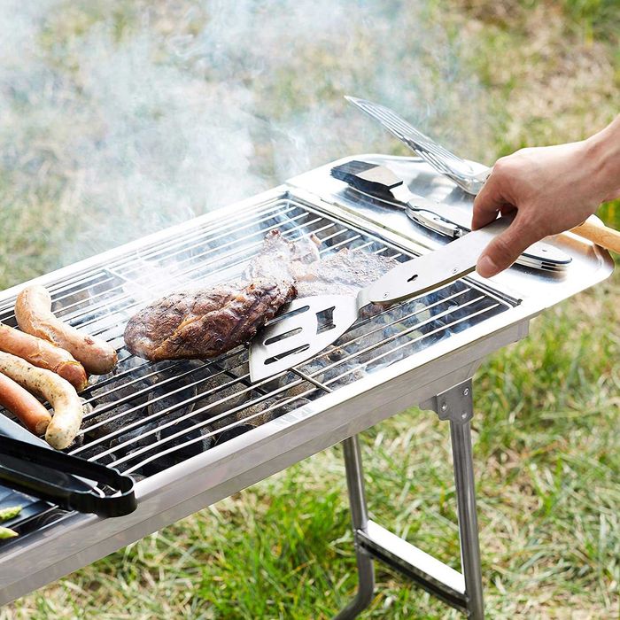 Инструмент за барбекю 4в1 сгъваеми прибори за барбекю