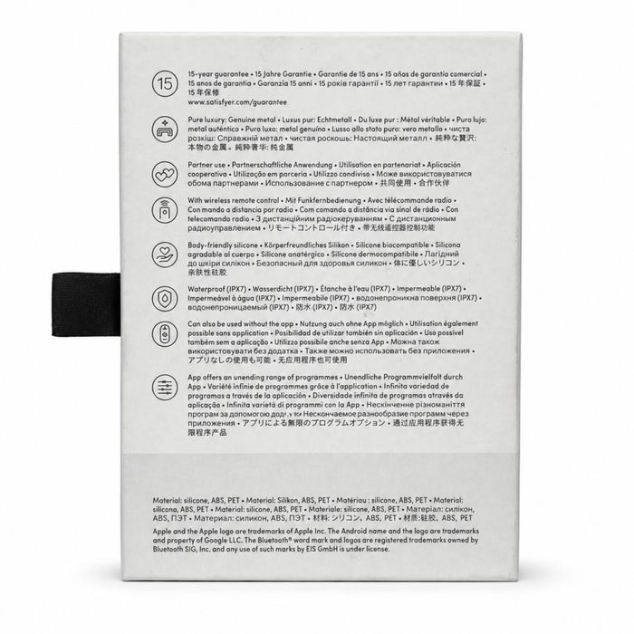 Vibrator pentru cuplu Satisfyer cu telecomandă