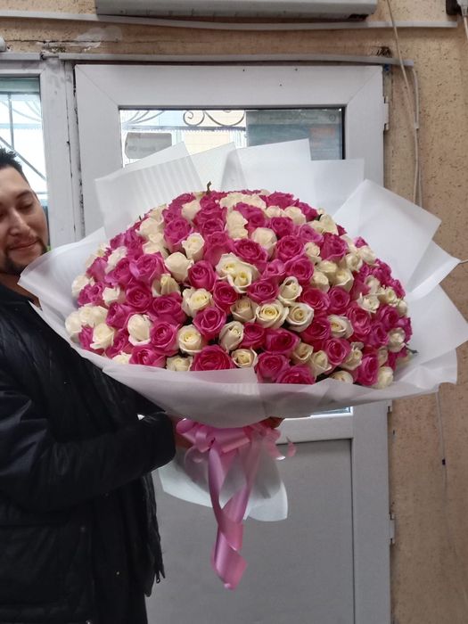 51 роза 22000тг!