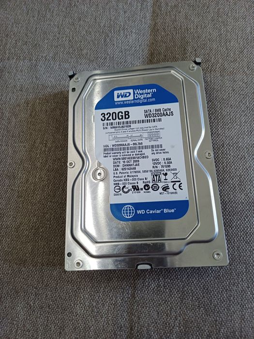 Blue 320gb,1 битый сектор
