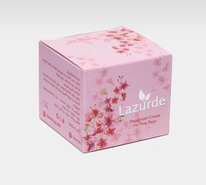 Lazurde Deodorant Cream - bu haddan tashqari terlash uchun originali