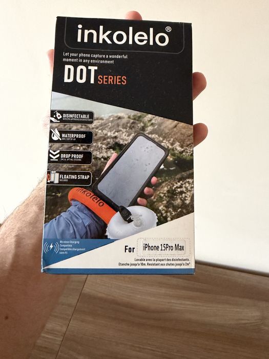 Подводен кейс / waterproof case iphone 15 pro max