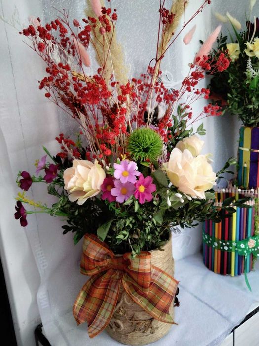 Carpeta vintage de perete cu cerbi