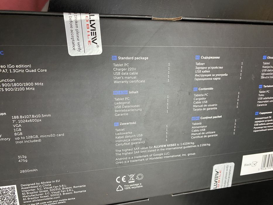 Tableta Allview AX503