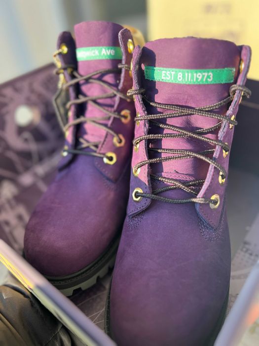 Дамски обувки Timberland Premium 37.5 Dark Purple Hip Hop Royalty