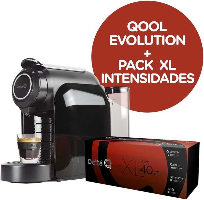 Кафемашина с капсули Delta Cafés Q + 40 капсули подарък СУПЕР ПРОМОЦИЯ