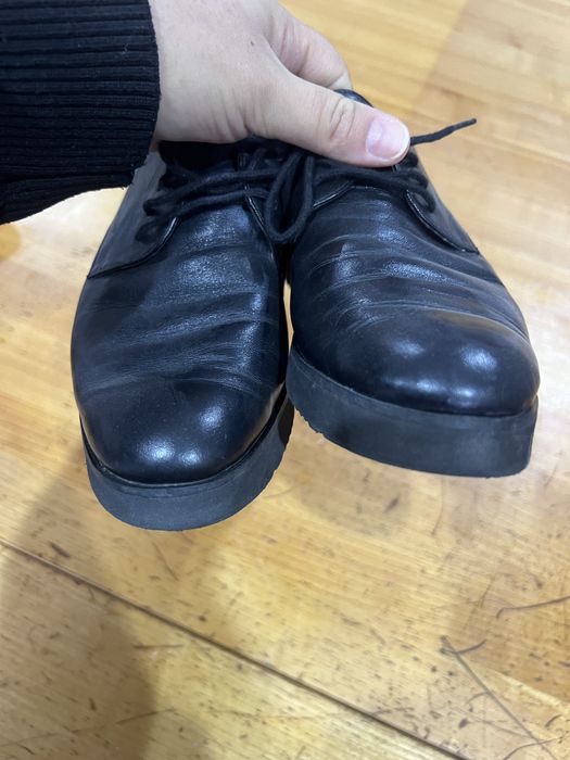 Pantofi de dama din piele naturala, inalti, 39