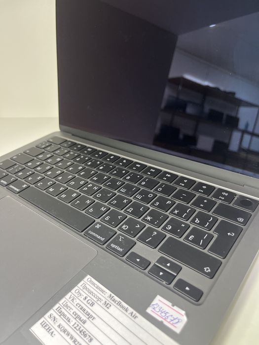 macbook air m2 ram8gb ssd256gb