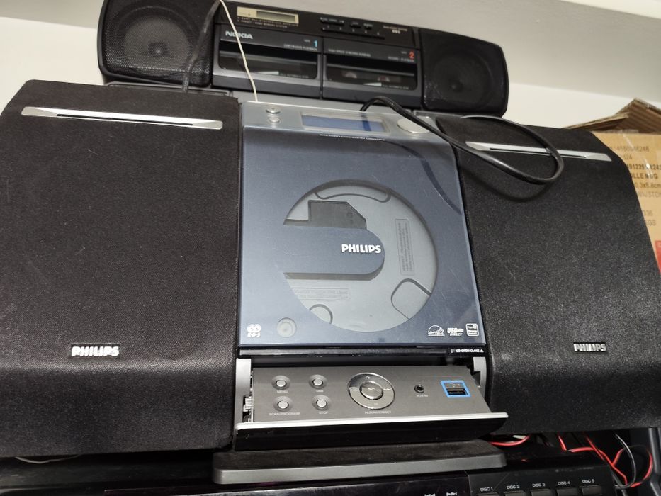 Radio casetofon cd philips