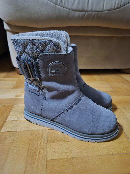 Cizme Premium de zăpadă, Sorel Rylee NL2294, Suede, Waterproof - 38.5
