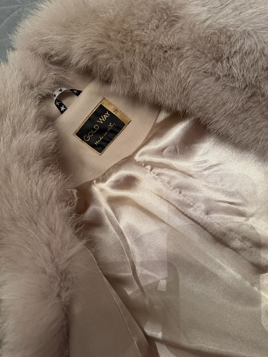 Палто с естедтвен косъм