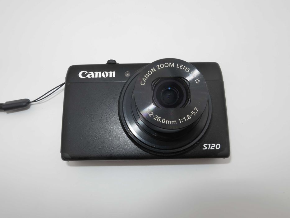 Canon PowerShot S120 ултра компактен полупрофесионален цифров фотоапарат, дигитална камера, тъч скринм, WI-FI,  RAW формат, Full-HD видео - ОТЛИЧЕН!