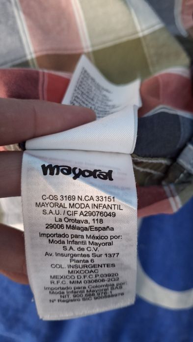 Детска риза Mayoral