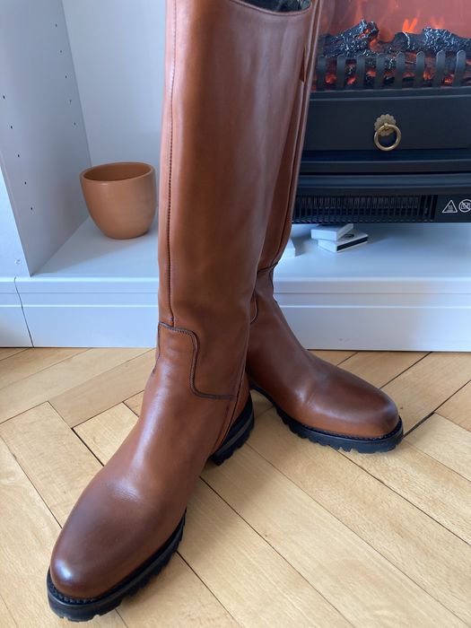 Ботуши естествена кожа