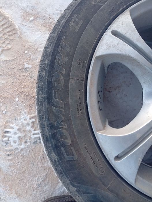 Продам диск с резинами лето