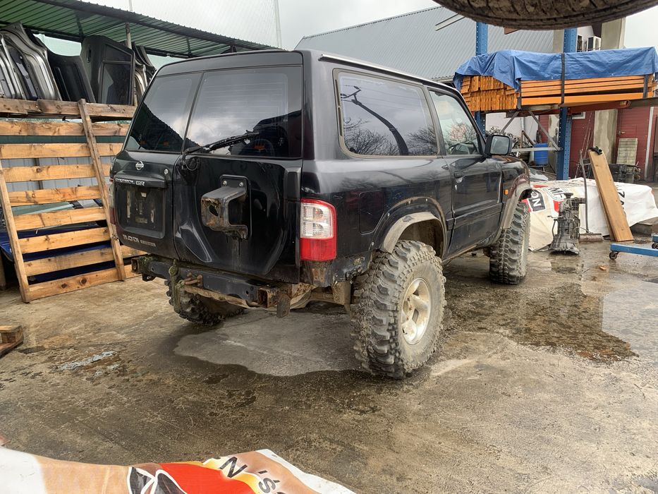 Bullbar off road fata spate original Nissan Patrol Y61