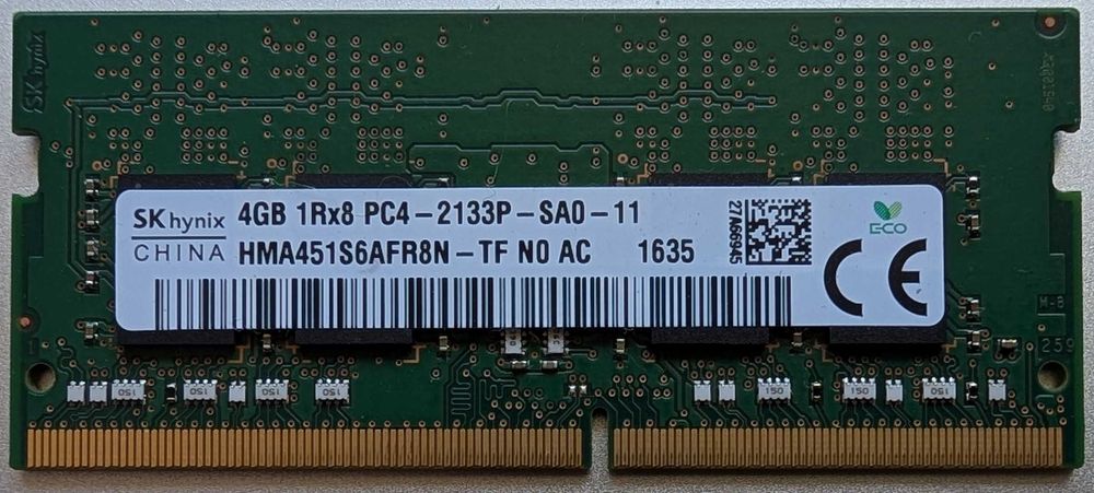 RAM памет SK hynix 4GB DDR4 2133MHz SODIMM за лаптоп