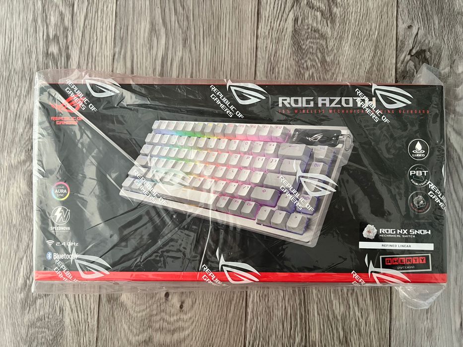 Клавиатура Asus ROG AZOTH Moonlight White