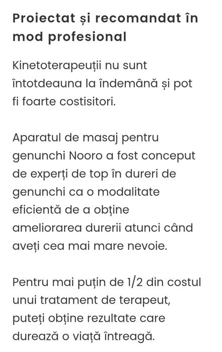 Vând Aparat Masaj Genunchi