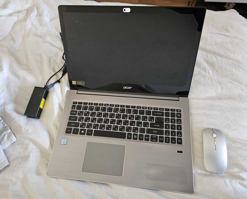 Laptop Acer swift 3 Intel i3, 15.6', 8GB Ram, 256GB SSD + 1 TB HDD