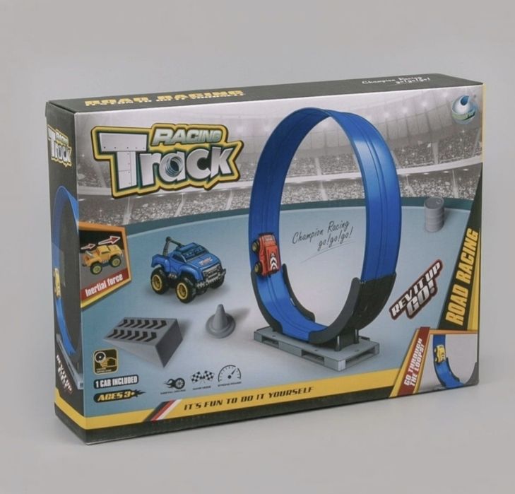 Магнитный трек. Машинка, игрушка.
