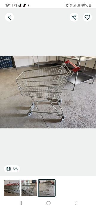 Carucioare pentru supermarket