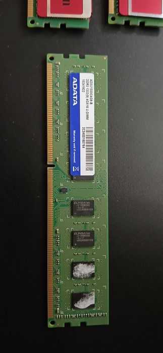 Ram 2x buc Kingston limited edition(kit 8gb), Adata(4gb)