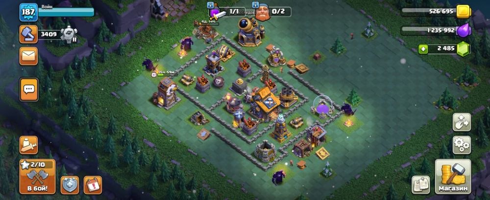 Клаш оф кланс аккаунт