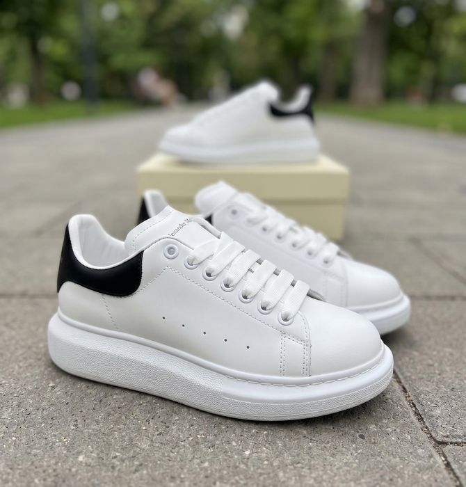 Adidasi Alexander Mcqueen Alb Full Box