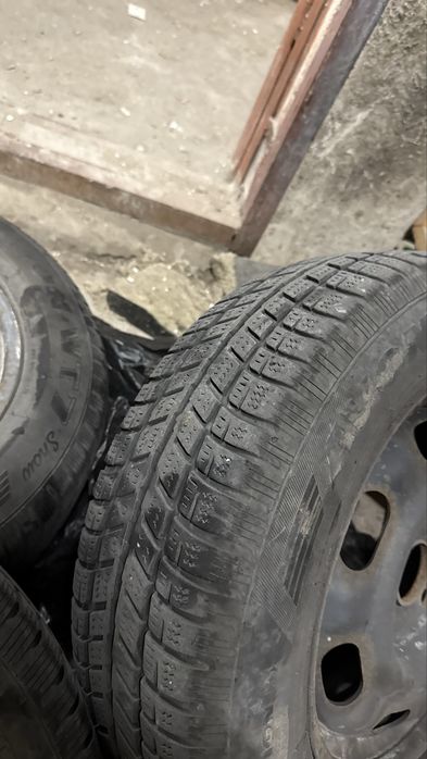 Железни джанти с гуми за VW