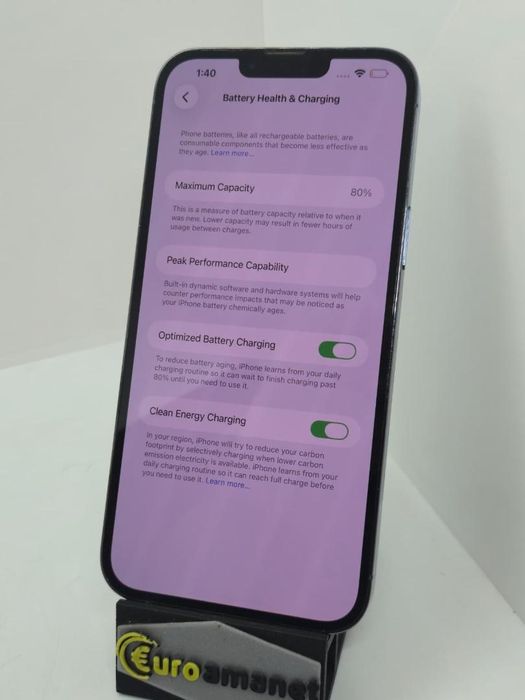 Telefon mobil Apple iPhone 13 Pro Max, 128GB, 5G, Sierra Blue -A-