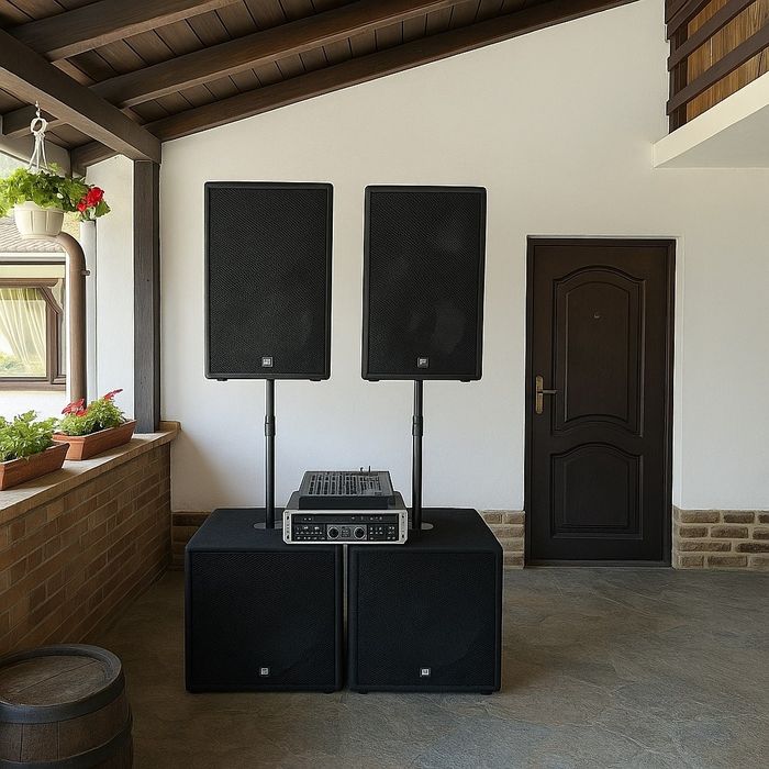 Boxe  full range pasive   350w rms