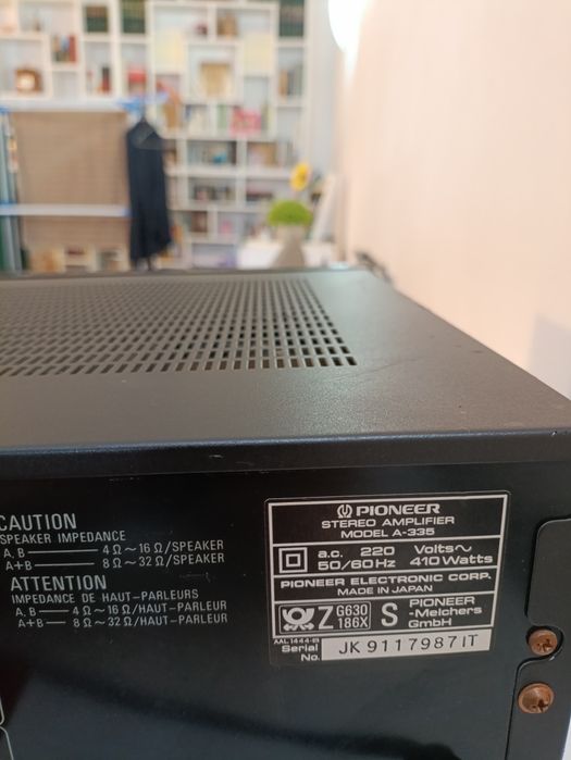 Pioneer A-335 si Pioneer PD-107 sunet de exceptie