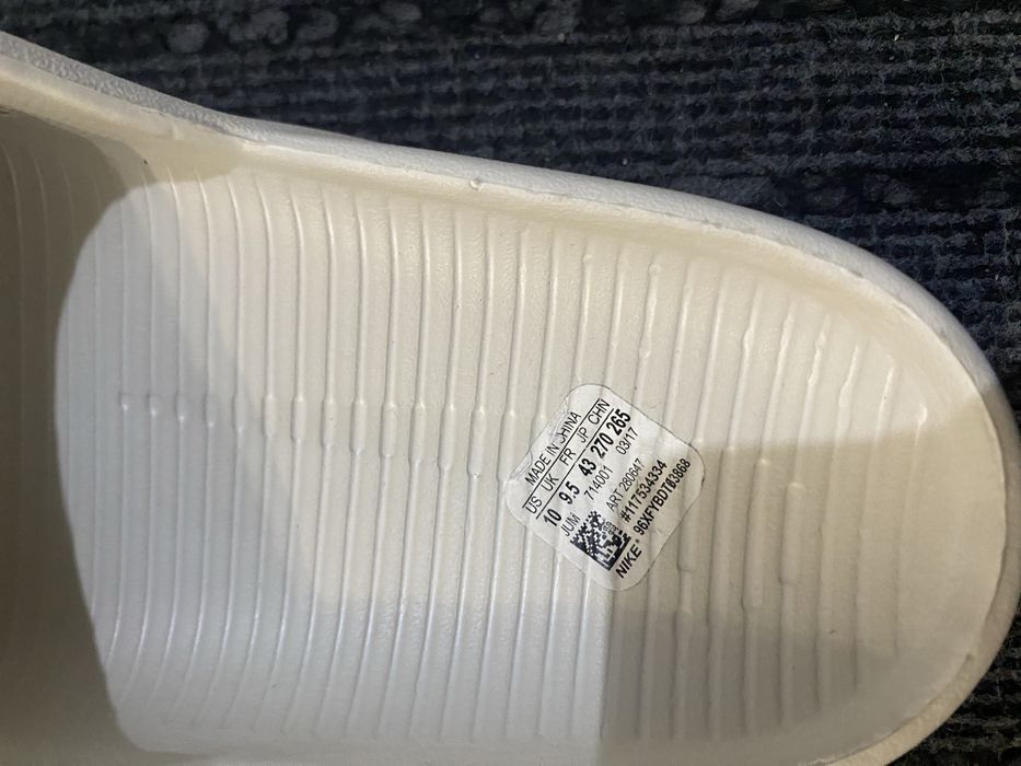Тапочки nike calm slides