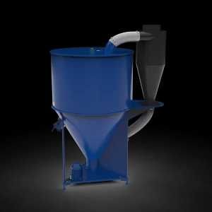 Amestecator furaje KS-1000 cu ciclon, 1000 kg, volum 2550 L, Ucraina NOU Garantie 24 luni Livrare rapida