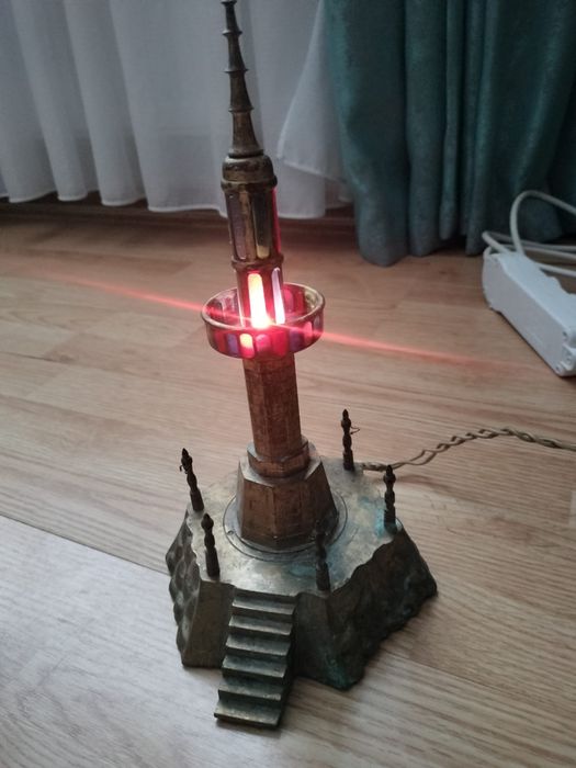 Far maritim/veioza vintage din alama/bronz