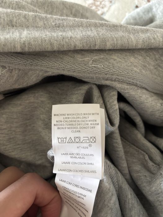 Ralph lauren зип худи серая