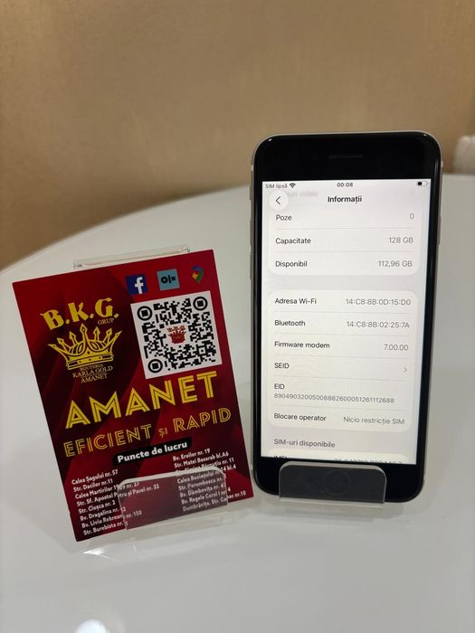 Iphone SE 2020 128gb Amanet BKG