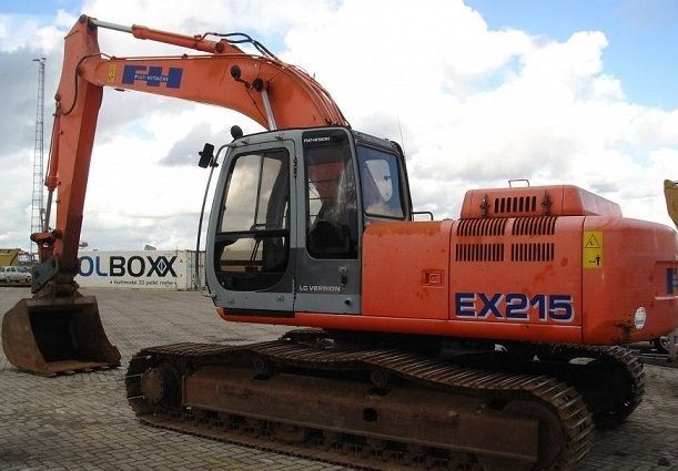 Manual service Fiat Hitachi EX215 ex 215 reparatii