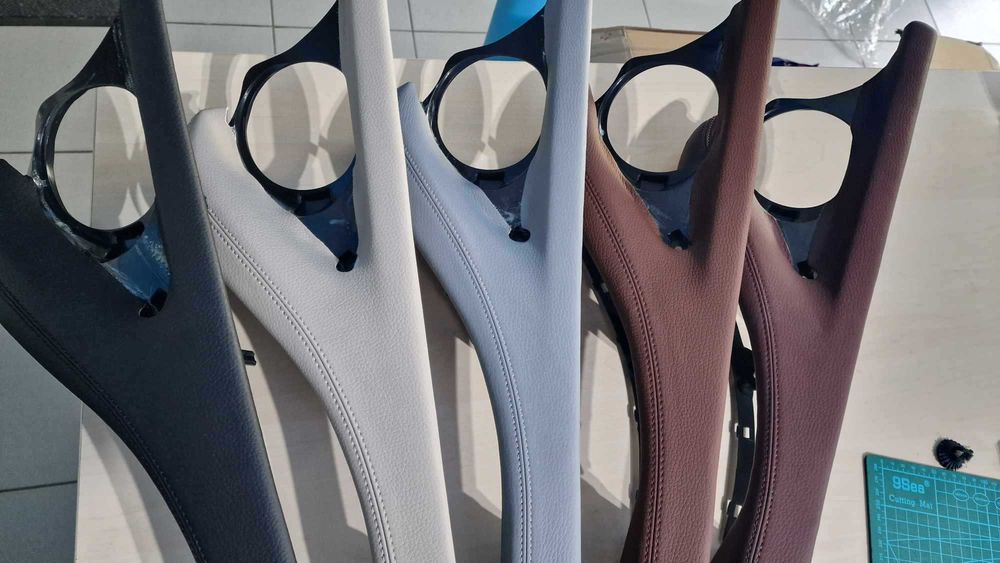 Manere Maner Usi Usa Portiera BMW Seria 5 F10 F11, Negru Carbon