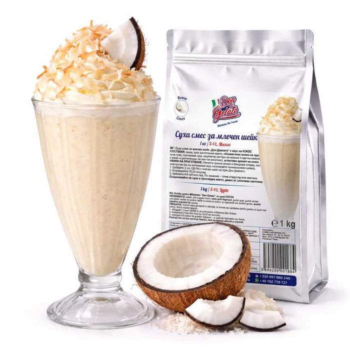 Суха смес за млечен шейк Don Gelato – 8 вкуса | Отлично качество