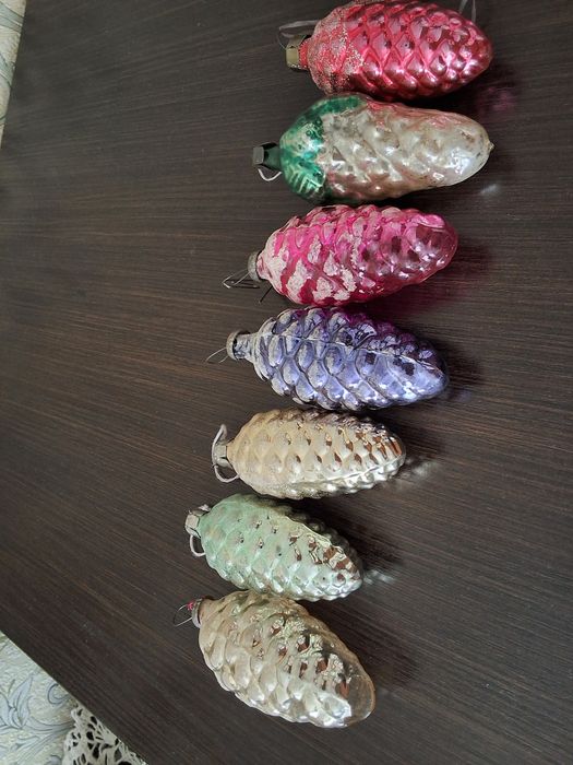 Ёлочные игрушки советские 60хг.